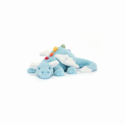 Jellycat Sky Dragon Huge USA | 37642UNYH